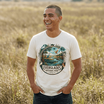Everglades National Park animals graphic t-shirt alternate apparel color or product angle