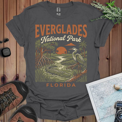 Everglades National Park graphic t-shirt alternate apparel color or product angle