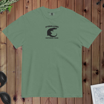 Everglades National Park premium embroidered t-shirt alternate apparel color or product angle