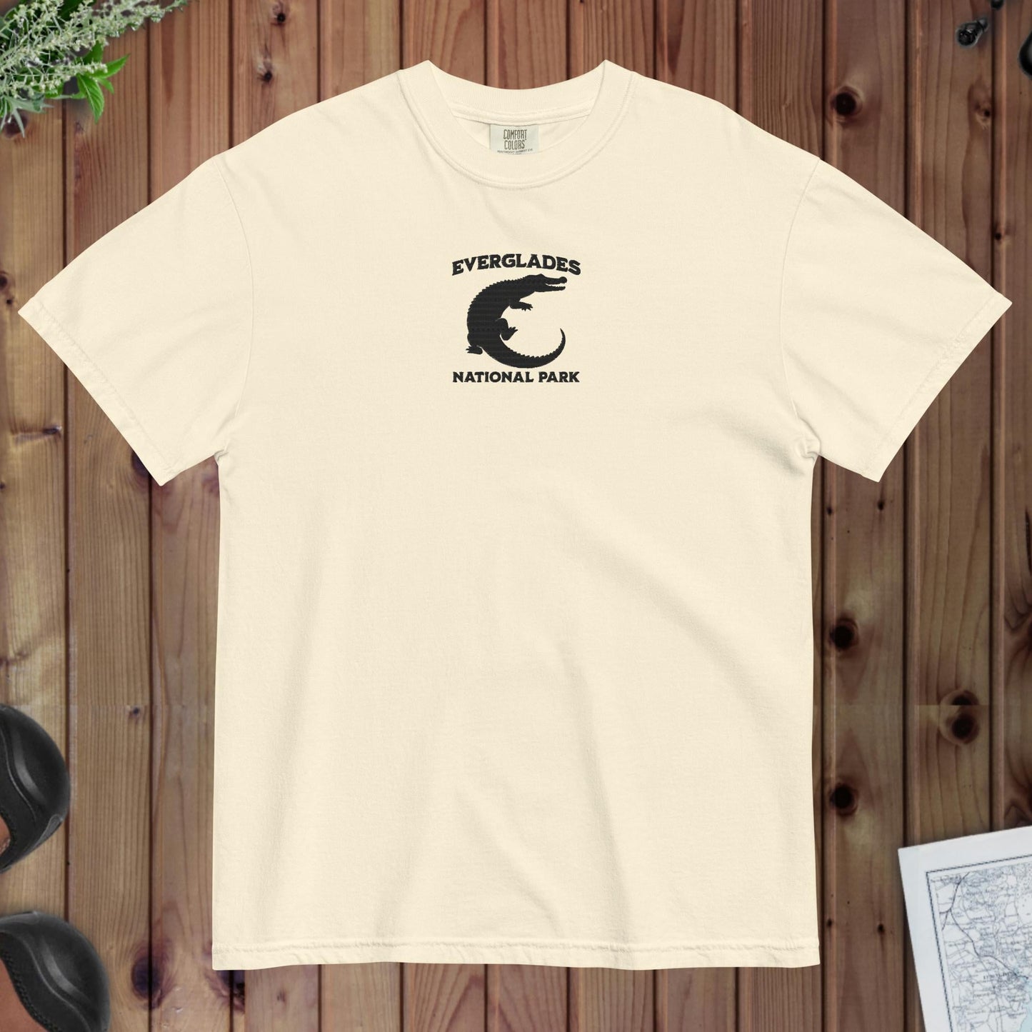 Everglades National Park premium embroidered t-shirt detail or alternate product view
