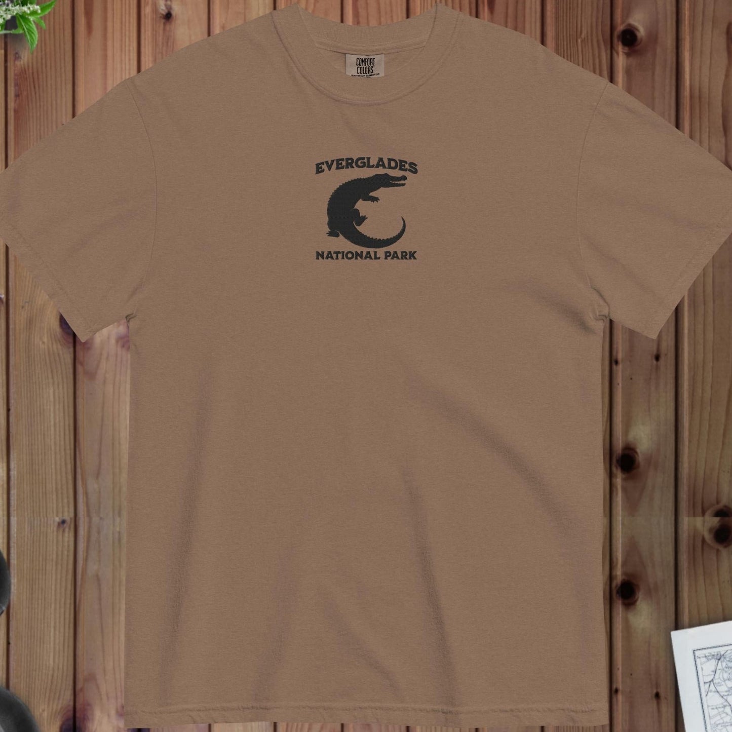 Everglades National Park premium embroidered t-shirt primary product view