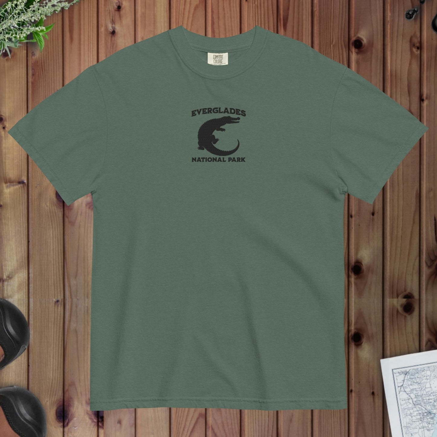 Everglades National Park Premium Embroidered T-shirt - Parks ApparelT-Shirt