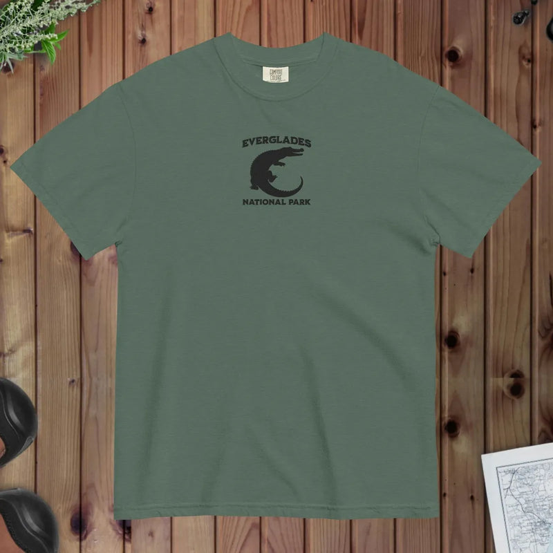 Everglades National Park Premium Embroidered T-shirt - Parks ApparelT-Shirt