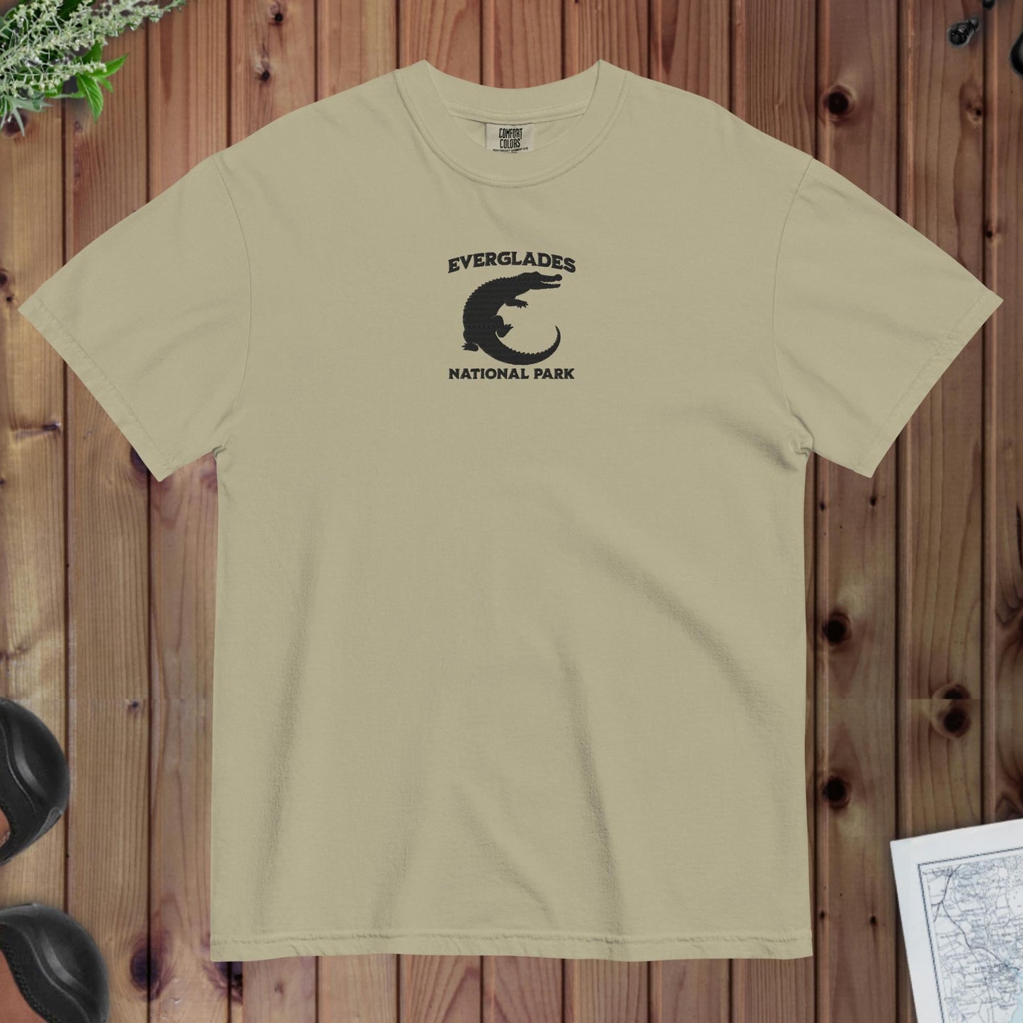 Everglades National Park Premium Embroidered T-shirt - Parks ApparelT-Shirt