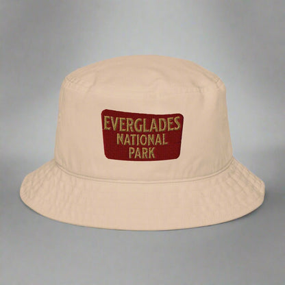 Everglades National Park sign organic bucket hat alternate product angle