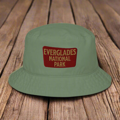 Everglades National Park sign organic bucket hat primary product view