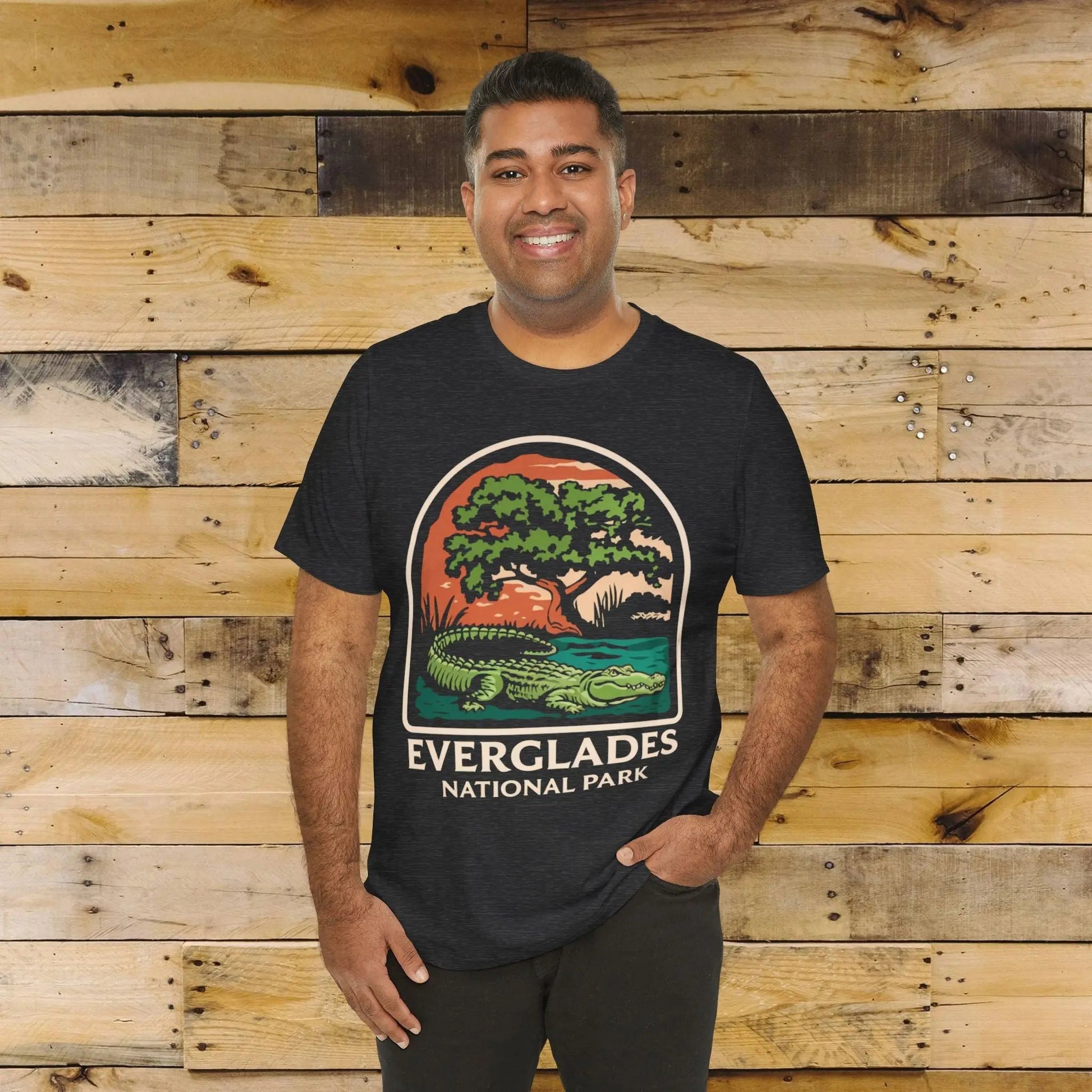 Everglades National Park Unisex Fit T-Shirt Alligator Tee - Parks ApparelT-Shirt