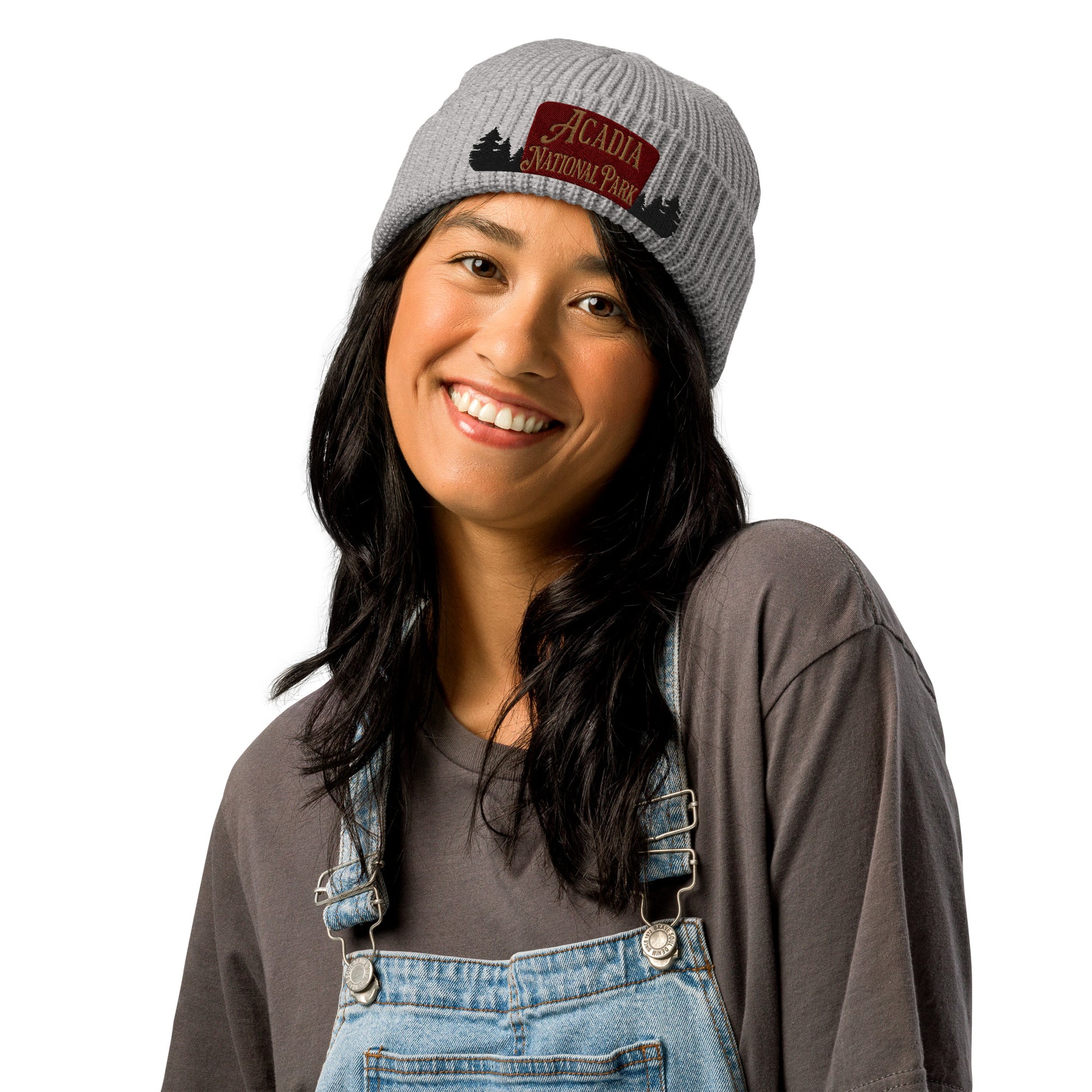 Acadia National Park Embroidered Beanie beanie Park Service Apparel