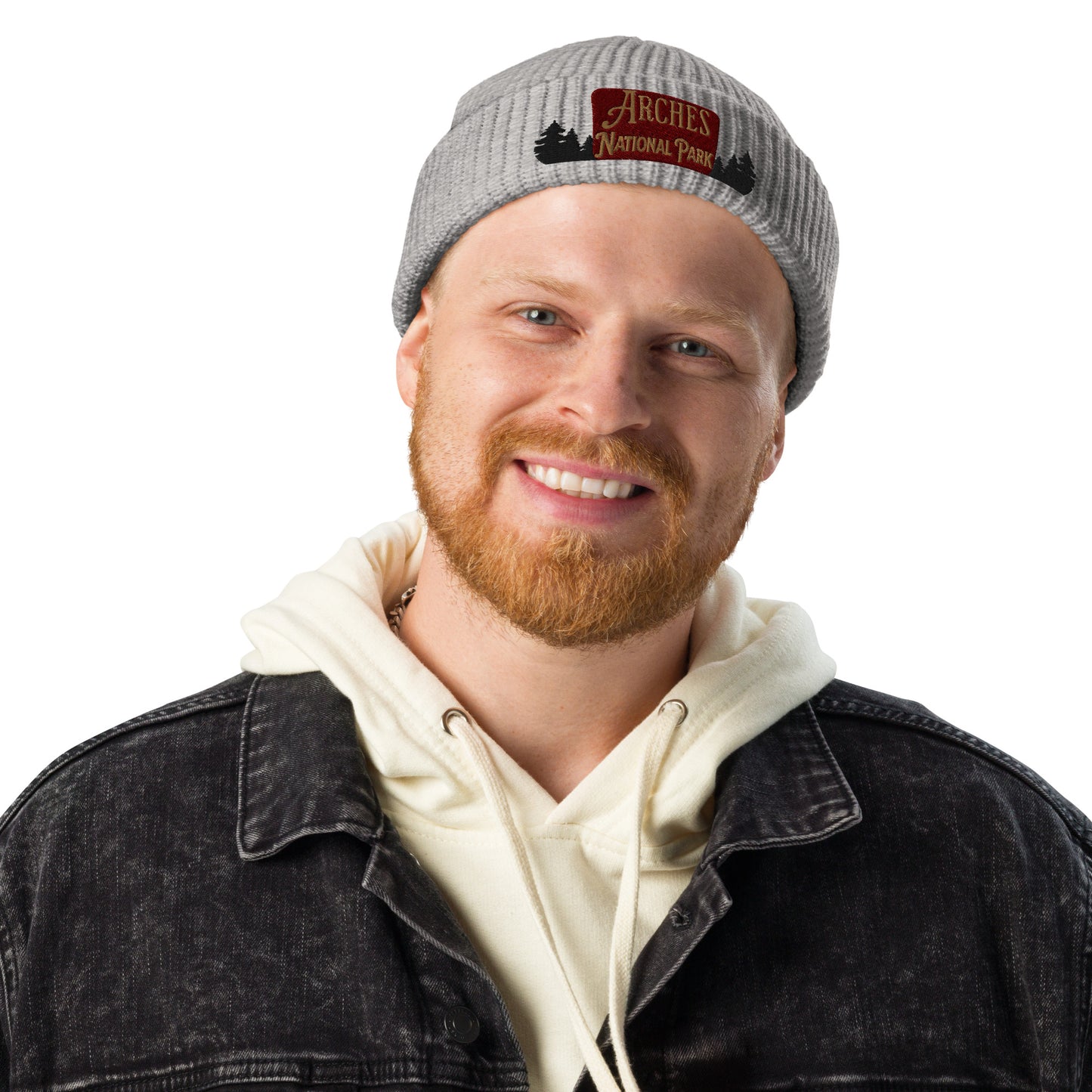 Joshua Tree National Park Sign Embroidered Beanie hat Park Service Apparel