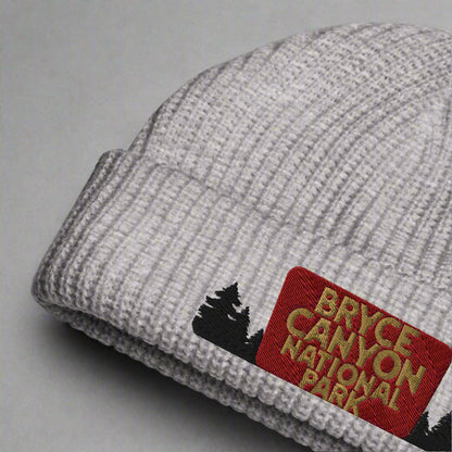 Bryce Canyon National Park Embroidered Wharf Beanie hat Park Service Apparel Athletic Heather