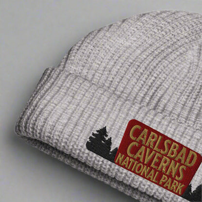 Carlsbad Caverns National Park Wharf Style Beanie hat Park Service Apparel Athletic Heather