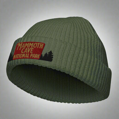Mammoth Cave National Park Embroidered Beanie hat Park Service Apparel Cypress