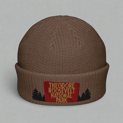 Theodore Roosevelt National Park Embroidered Wharf Beanie hat Park Service Apparel
