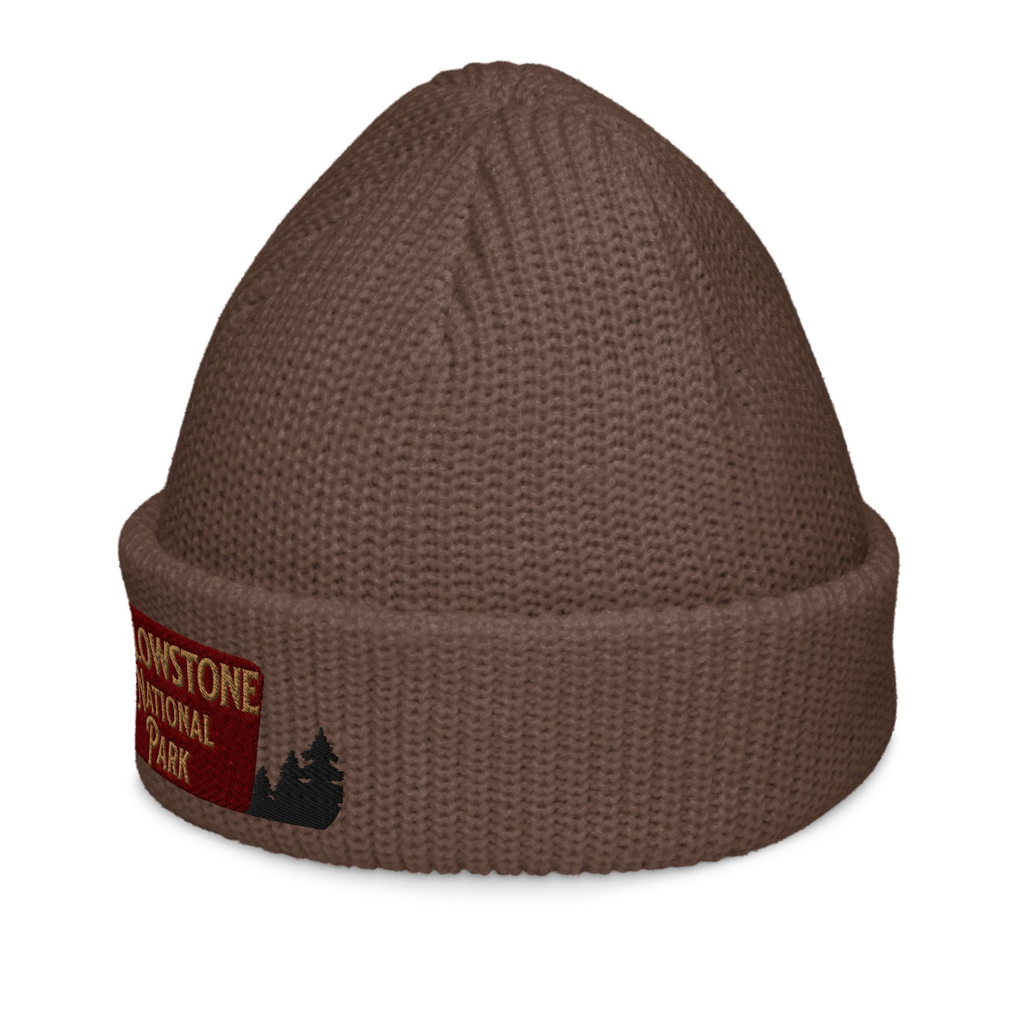 Yellowstone National Park Embroidered Beanie Wharf Style Park Service Apparel