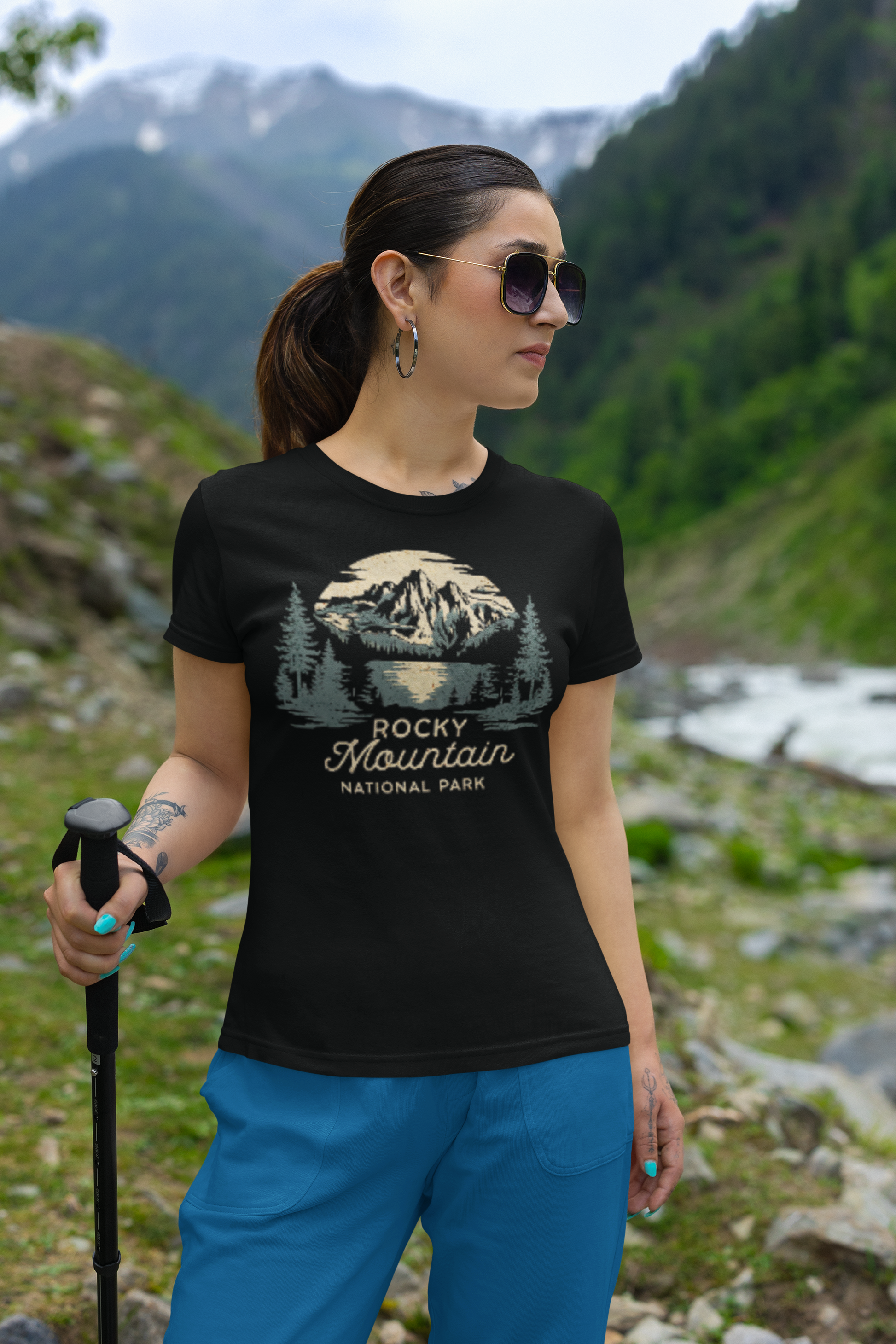 Rocky Mountain National Park Unisex T-Shirt T-Shirt Printify