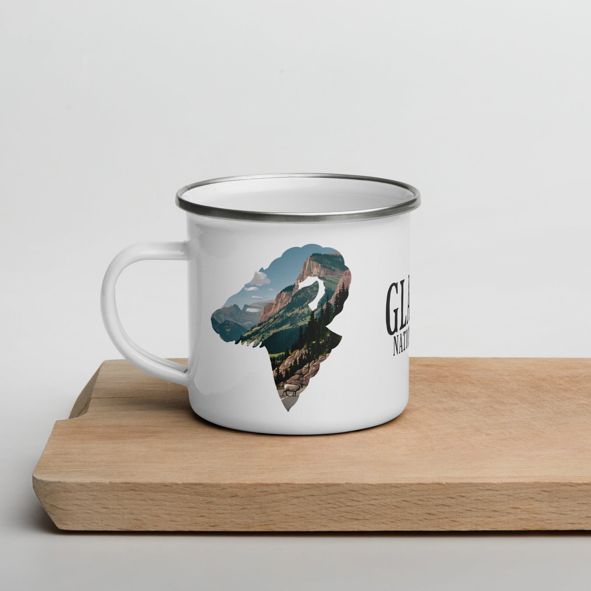 Glacier Big Horned Sheep Camp Mug - Parks Apparelcamp mug