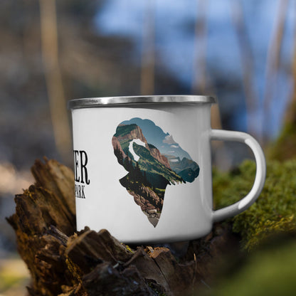 Glacier Big Horned Sheep Camp Mug - Parks Apparelcamp mug