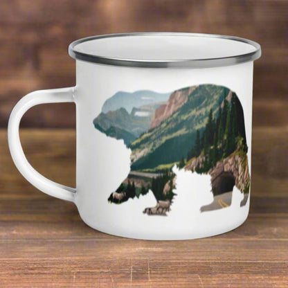 Glacier National Park bear camp mug primary product view