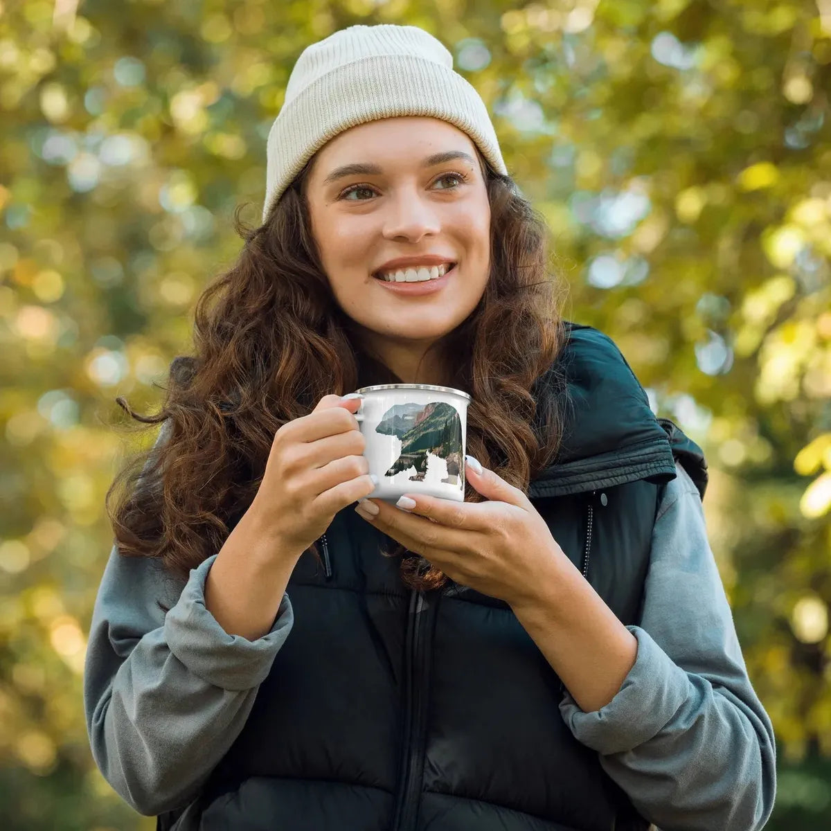 Glacier National Park bear camp mug alternate product view