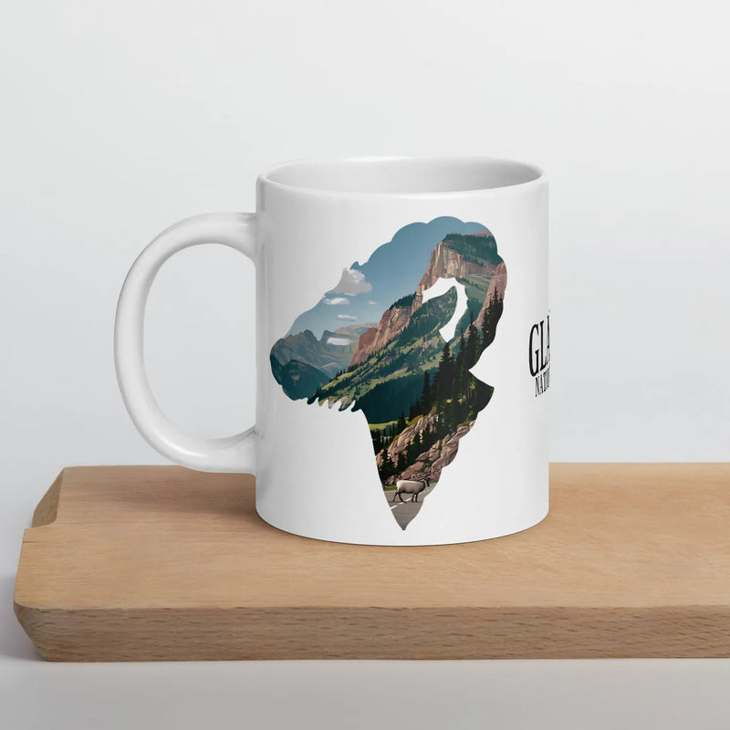Glacier National Park bighorn sheep mug alternate product angle
