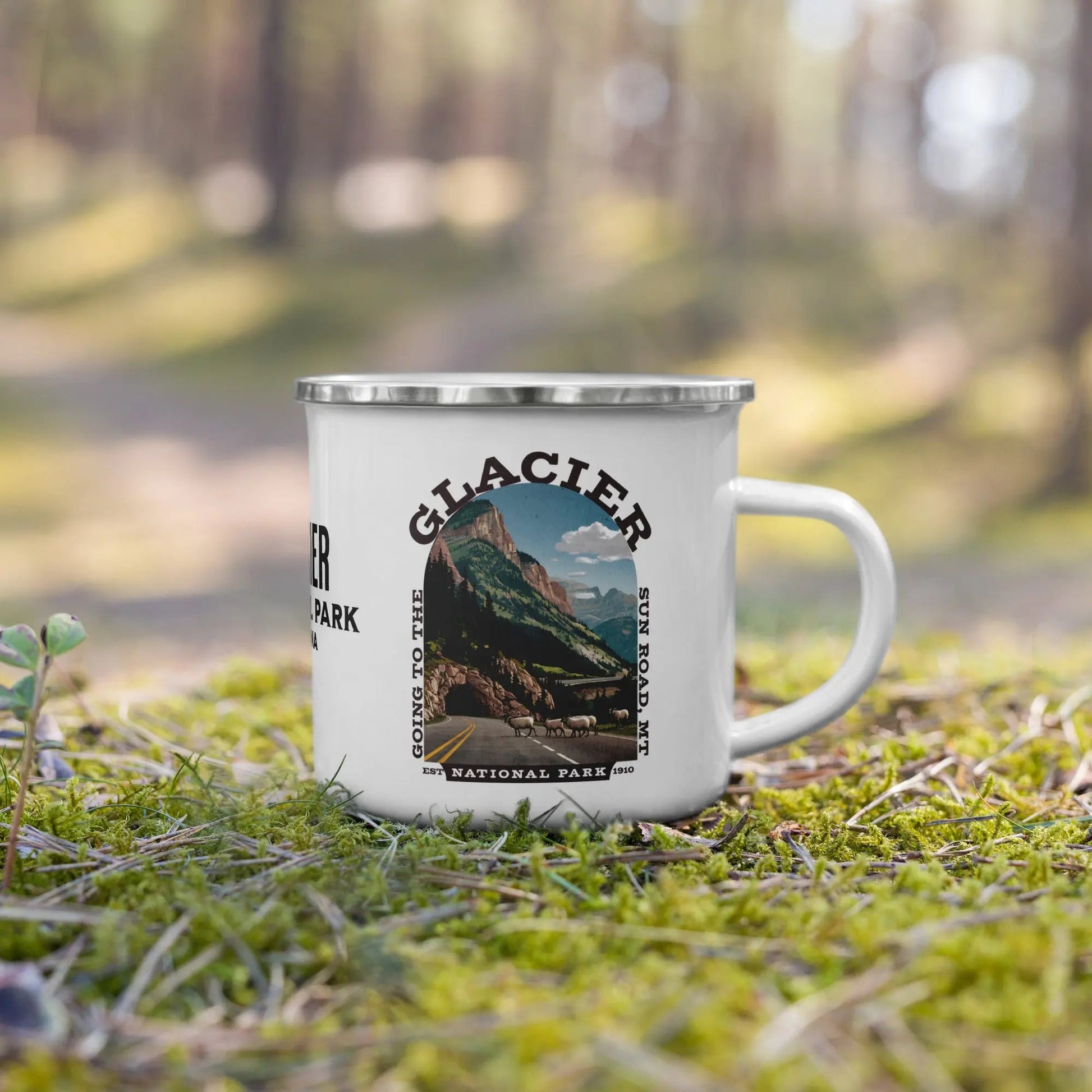 Glacier National Park Camp Mug Going To The Sun - Parks Apparel