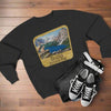 Glacier National Park Crewneck Sweatshirt Wood Sign