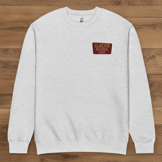 Glacier National Park Crewneck Sweatshirt - Parks ApparelSweatshirt