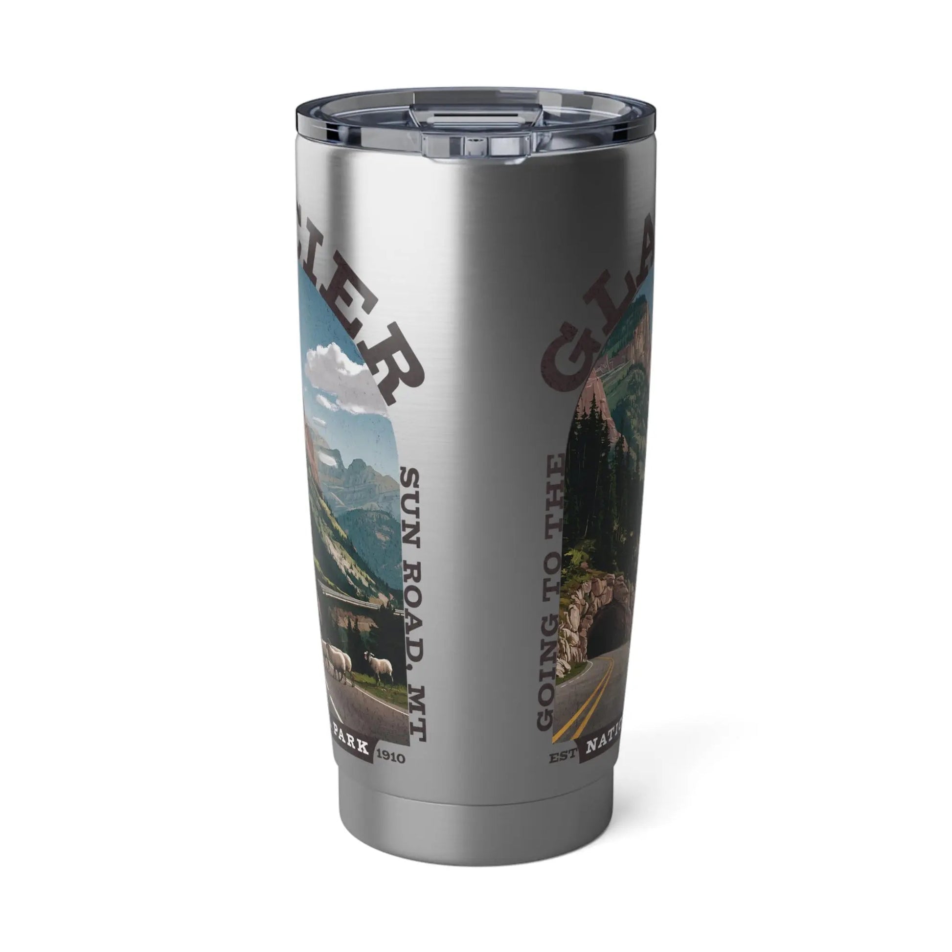 Glacier National Park Insulated 20oz Tumbler Going to the Sun Rd. - Parks ApparelMug