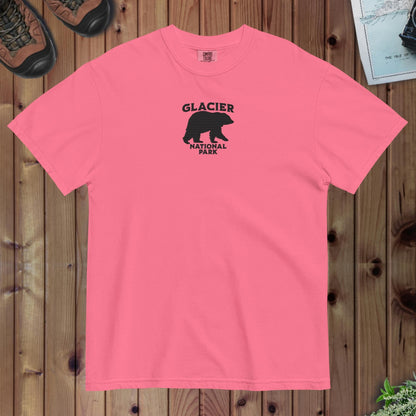 Glacier National Park Premium Embroidered T-shirt - Parks ApparelT-Shirt