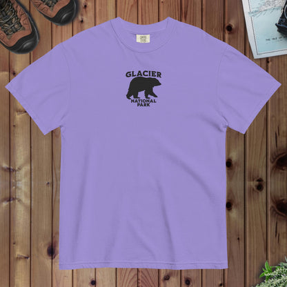Glacier National Park Premium Embroidered T-shirt - Parks ApparelT-Shirt
