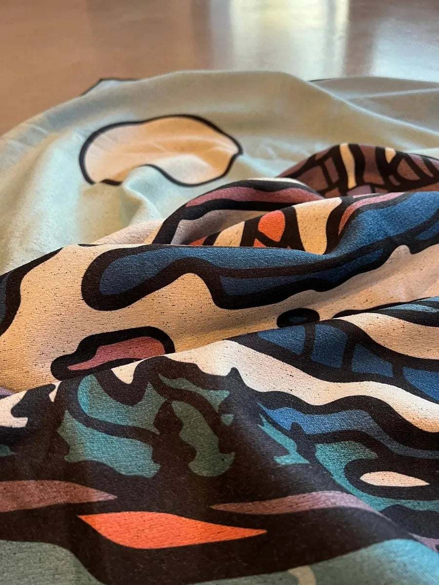 Glacier National Park quick drying camp and beach towel product image