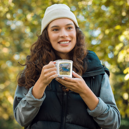 Glacier National Park Sign Camp Mug - Parks Apparelcamp mug