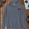 Glacier National Park Sign Hoodie Sun Road Back
