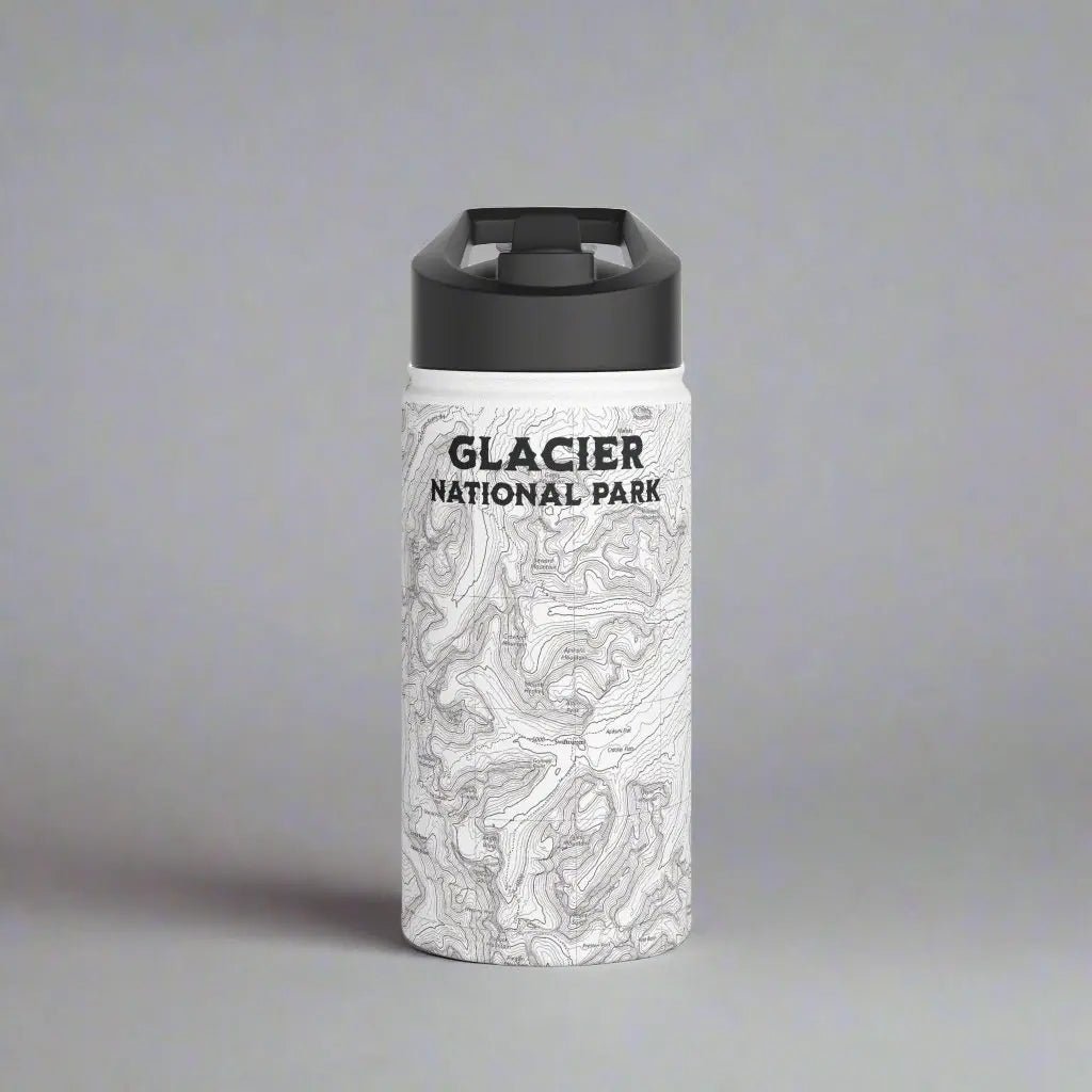 Glacier National Park Steel Water Bottle - Parks Apparelwater bottle