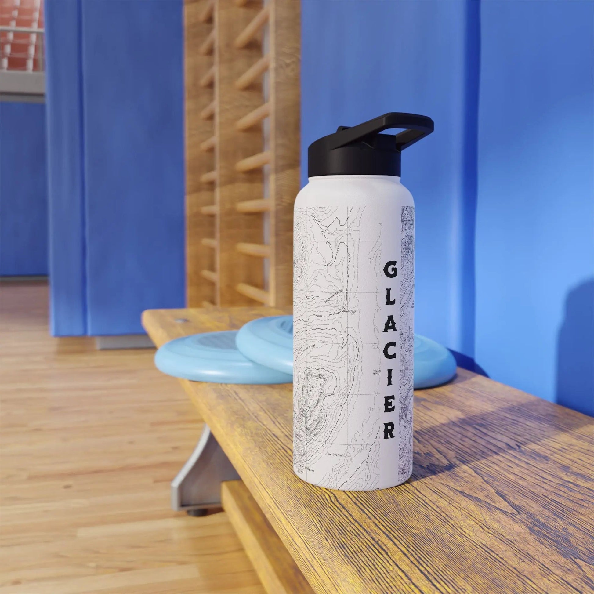 Glacier National Park Steel Water Bottle - Parks Apparelwater bottle
