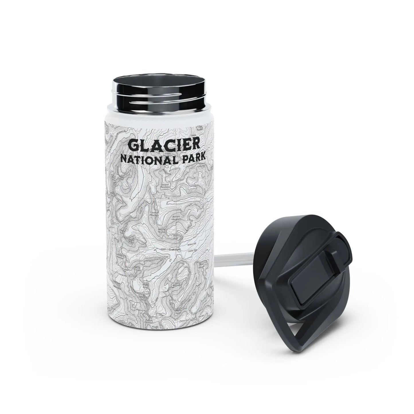 Glacier National Park Steel Water Bottle - Parks Apparelwater bottle