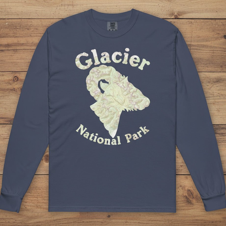 Glacier Ram Long Sleeve Heavyweight Topo Tee - Parks ApparelT-Shirt