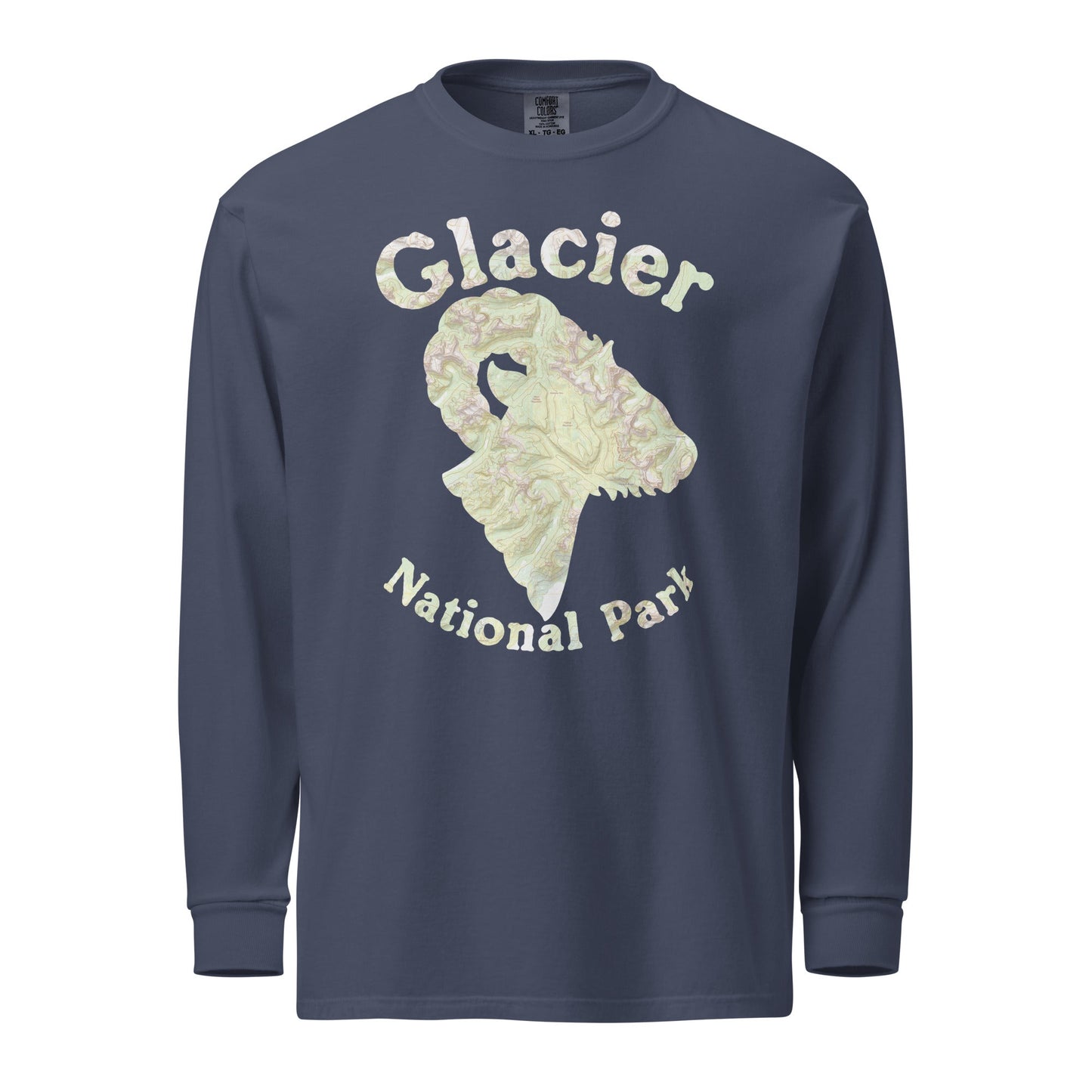 Glacier Ram Long Sleeve Heavyweight Topo Tee - Parks ApparelT-Shirt
