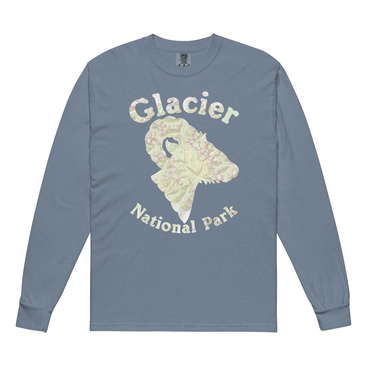 Glacier Ram Long Sleeve Heavyweight Topo Tee - Parks ApparelT-Shirt
