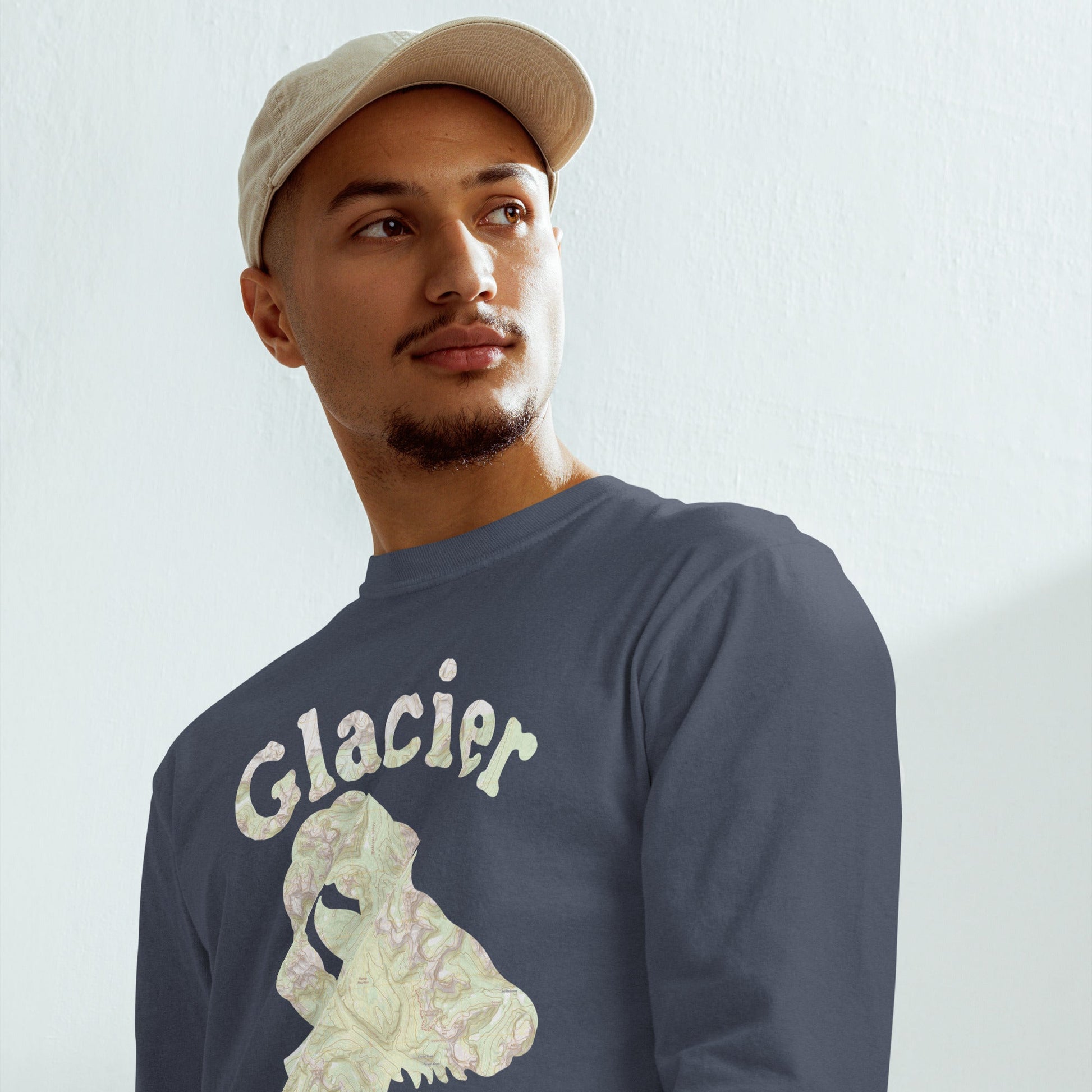 Glacier Ram Long Sleeve Heavyweight Topo Tee - Parks ApparelT-Shirt