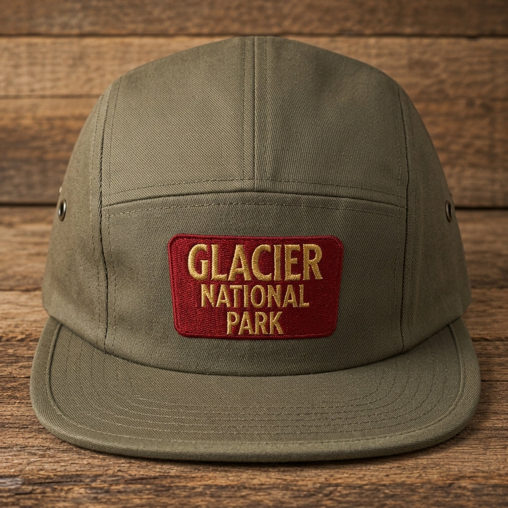 Glacier National Park 5-Panel Hat