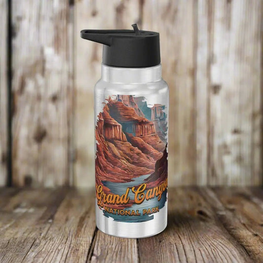 Grand Canyon National Park Insulated Water Bottle Tumbler 32oz - Parks Apparelwater bottle