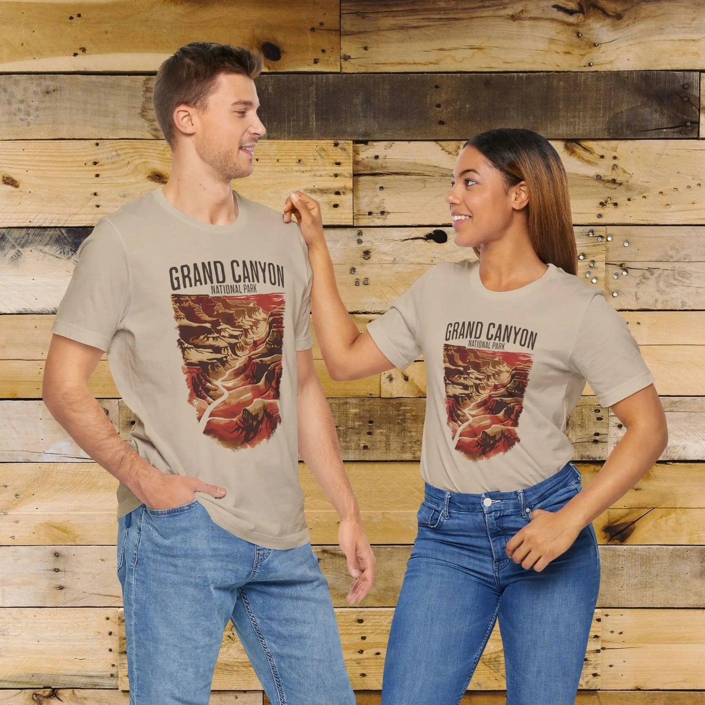 Grand Canyon National Park graphic t-shirt detail or alternate product view