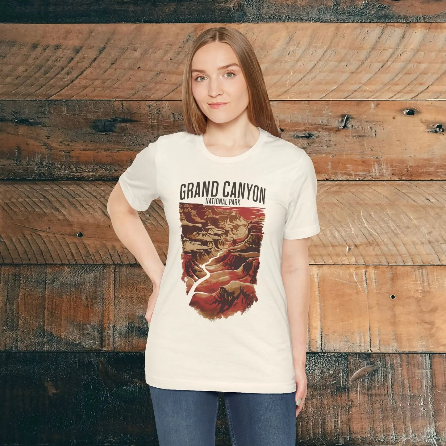Grand Canyon National Park graphic t-shirt detail or alternate product view
