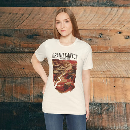 Grand Canyon National Park graphic t-shirt detail or alternate product view