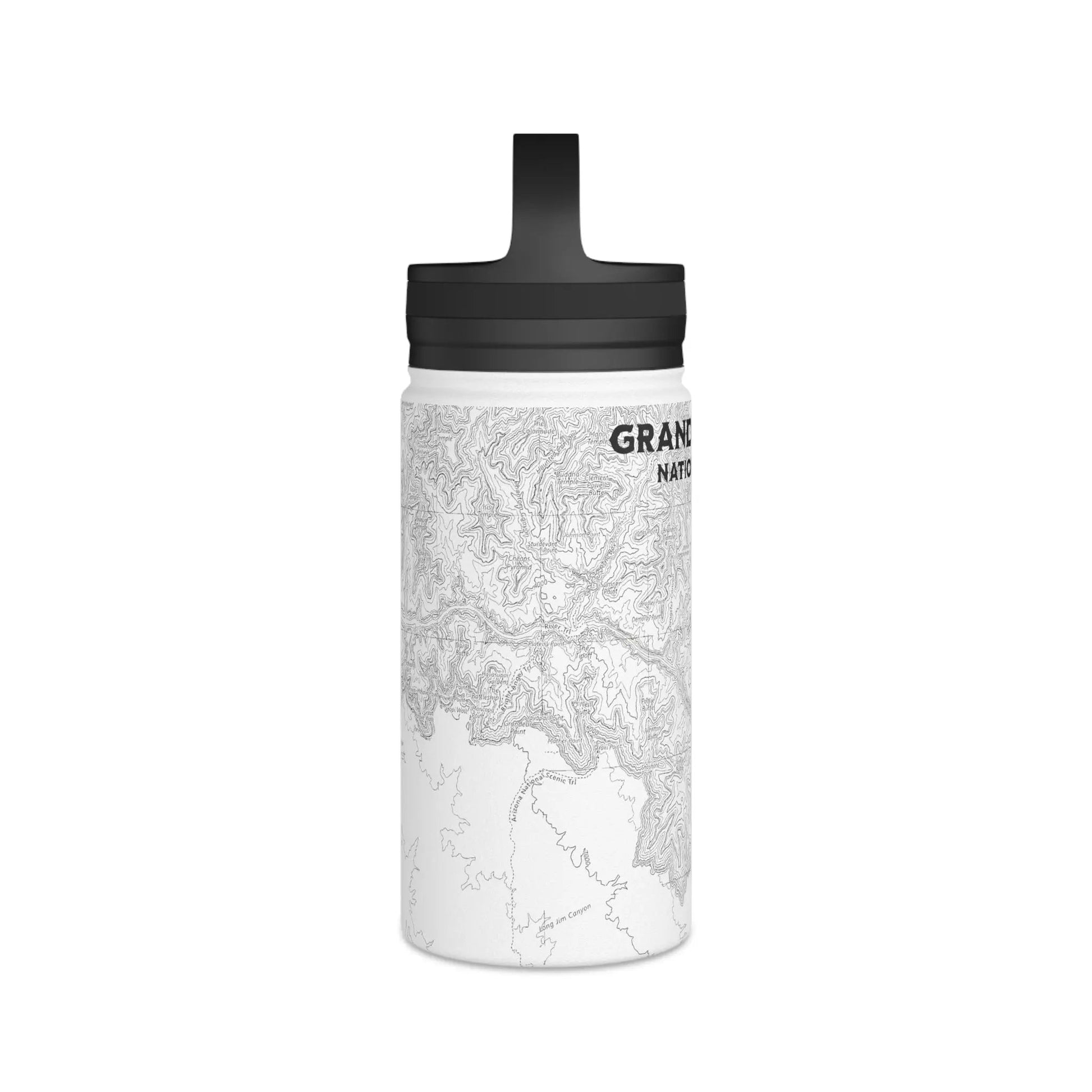 Grand Canyon National Park Topographic Steel Water Bottle – Parks Apparel