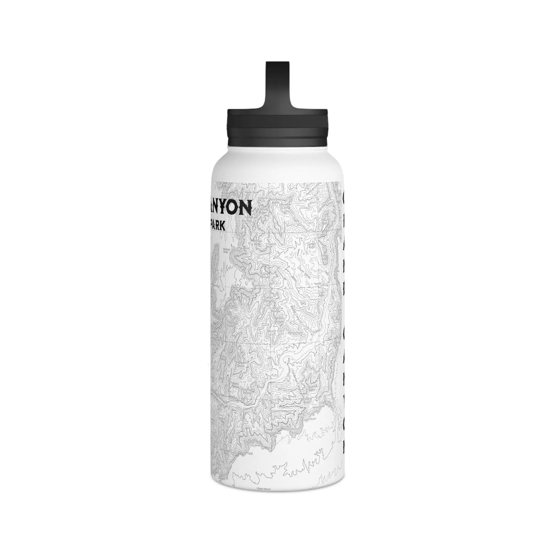 Grand Canyon National Park Topographic Steel Water Bottle – Parks Apparel