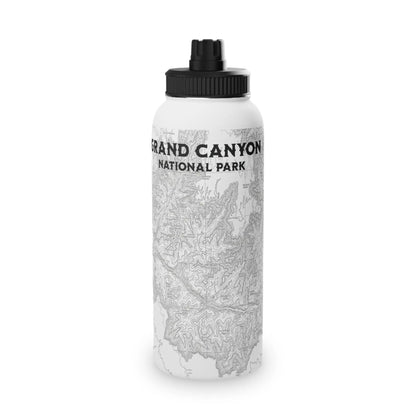 Grand Canyon National Park Topographic Steel Water Bottle – Parks Apparel