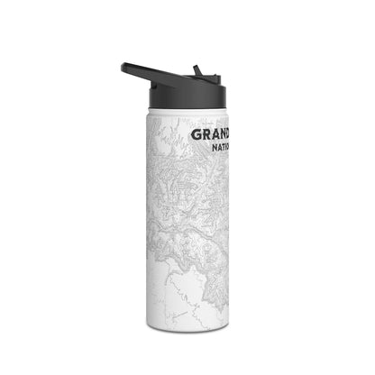 Grand Canyon National Park Topographic Steel Water Bottle – Parks Apparel