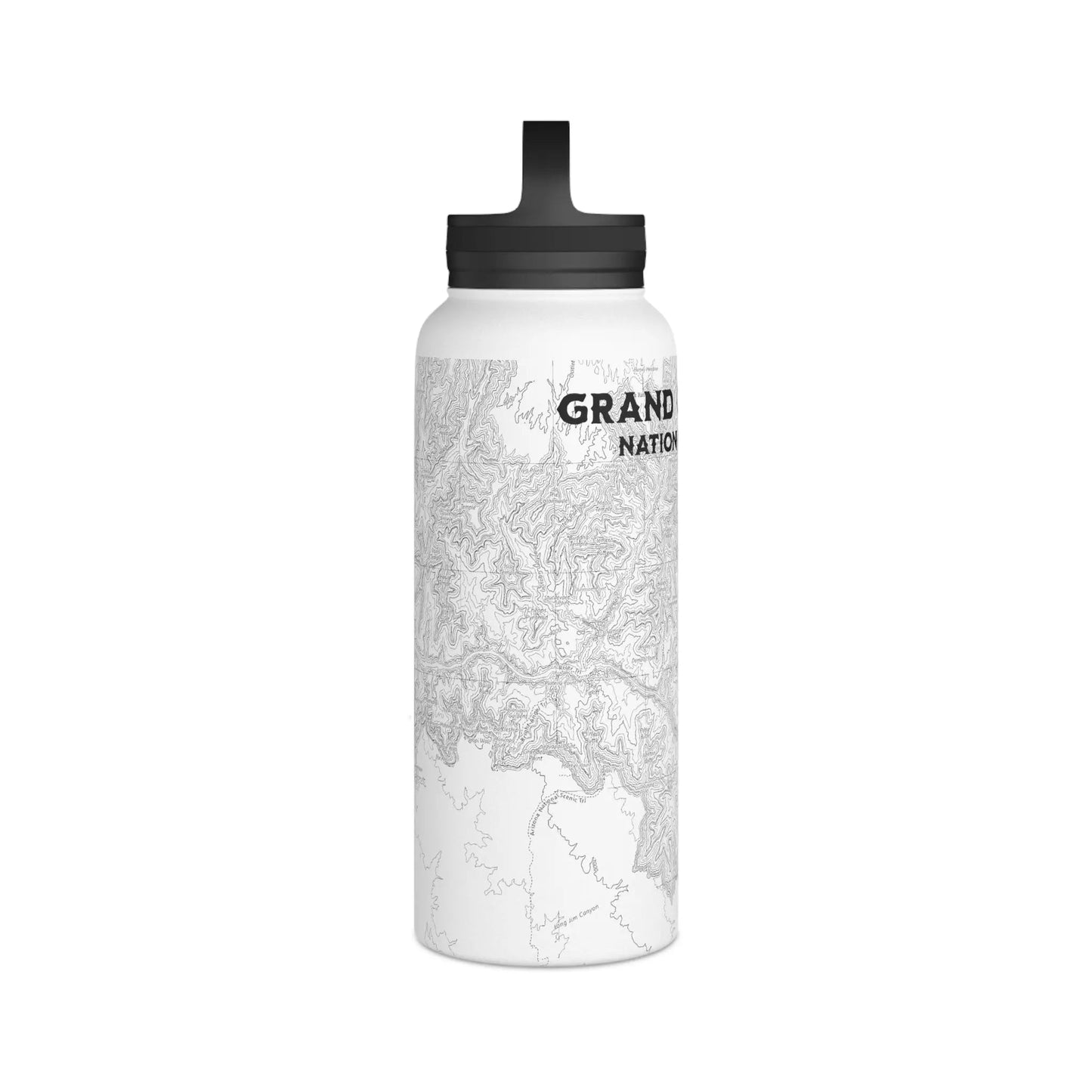 Grand Canyon National Park Topographic Steel Water Bottle – Parks Apparel